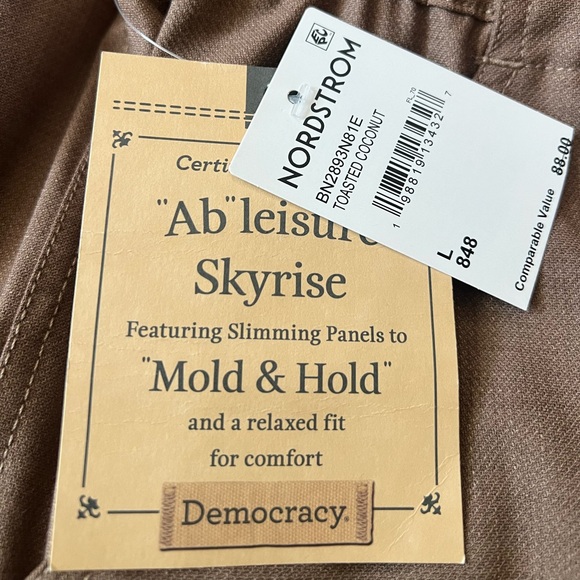 Democracy Brown Wide Leg Pants - Picture 6 of 8